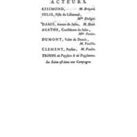 Julie, ou le Bon Père, comédie en trois actes et en prose / par M. D* N**, …
