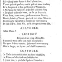 Lysimachus, tragédie par M. de Caux de Montlebert, représentée pour la première fois le 13 décembre 1737