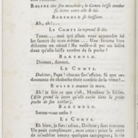 Barbier de Séville, ou la Précaution inutile (Le), comédie en quatre actes ; par M. de Beaumarchais ; représentée & tombée sur le théâtre de la Comédie Françoise aux Tuileries, le 23 de février 1775