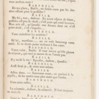 Barbier de Séville, ou la Précaution inutile (Le), comédie en quatre actes, par M. de Beaumarchais, représentée sur le théâtre de la Comédie Française le 23 février 1775 (avec une Lettre modérée sur la chute et la critique du Barbier de Séville)