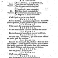 Barbier de Séville, ou la Précaution inutile (Le), comédie en quatre actes, par M. de Beaumarchais, représentée sur le théâtre de la Comédie Française le 23 février 1775 (avec une Lettre modérée sur la chute et la critique du Barbier de Séville)