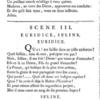 Lysimachus, tragédie par M. de Caux de Montlebert, représentée pour la première fois le 13 décembre 1737