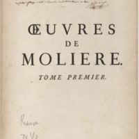 Mémoires sur la vie et les œuvres de Molière (Les)