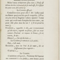 Eugénie, drame en cinq actes en prose, enrichi de figures en taille-douce ; avec un Essai sur le drame sérieux