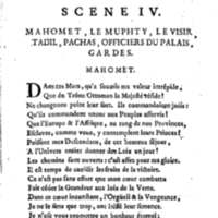 Mahomet second, tragédie, par M. de La Noue