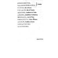 Brutus de M. de Voltaire (Le), avec un Discours sur la tragédie