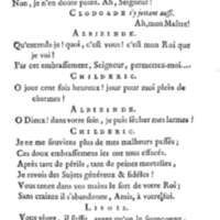 Childéric, tragédie…