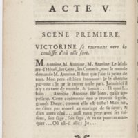 Philosophe sans le savoir (Le), comédie en prose et en cinq actes… par M. Sedaine. [Paris, les Comédiens français, 2 novembre 1765]