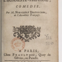 Dissipateur, ou l'Honneste Friponne (Le), comédie