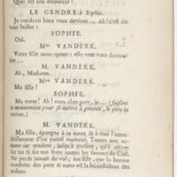 Philosophe sans le savoir (Le), comédie en prose et en cinq actes… par M. Sedaine. [Paris, les Comédiens français, 2 novembre 1765]