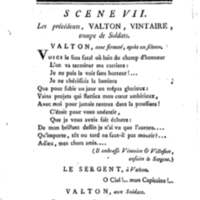 Discipline militaire du Nord (La), drame en quatre actes, en vers libres