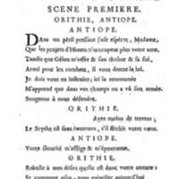 Amazones (Les), tragédie en cinq actes, par madame du Boccage, représentée par les Comédiens ordinaires du Roy, aux mois de juillet et d'août 1749