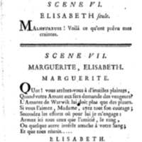 Comte de Warwik [sic] (Le), tragédie par M. de La Harpe, représentée pour la première fois par les Comédiens françois ordinaires du Roi, le 7 novembre 1763
