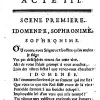 Idoménée, tragédie, par M. Le Mierre, représentée pour la première fois, par les Comédiens françois ordinaires du Roi, le lundi 13 février 1764