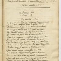 Lysimachus, tragédie en cinq actes et en vers
