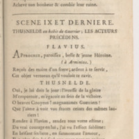 Chérusques (Les), tragédie ; tirée du théâtre allemand ; par M. Bauvin