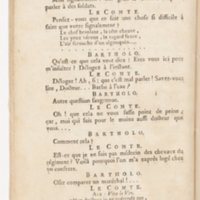 Barbier de Séville, ou la Précaution inutile (Le), comédie en quatre actes, par M. de Beaumarchais, représentée sur le théâtre de la Comédie Française le 23 février 1775 (avec une Lettre modérée sur la chute et la critique du Barbier de Séville)