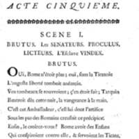 Brutus de M. de Voltaire (Le), avec un Discours sur la tragédie