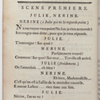 Célibataire (Le), comédie en cinq actes et en vers, représentée pour la première fois par les Comédiens françois, le 20 septembre 1775