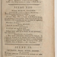 Eugénie , drame en cinq actes et en prose