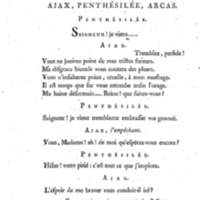 Ajax, tragédie par M. Poinsinet de Sivry