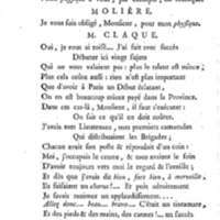 Molière à la nouvelle salle, ou les Audiences de Thalie, comédie en un acte et en vers libres