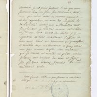 Recueil de lettres de Voltaire, de Mme du Châtelet et de Jean-Jacques Rousseau, préparé en 1782 pour une édition, par un ancien secrétaire de l'abbé de Sade