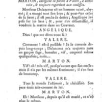Bourru bienfaisant (Le), comédie en trois actes et en prose, de M. Goldoni, représentée à la cour le 5 novembre 1771, et représentée pour la première fois par les Comédiens français ordinaires du Roi le 4 novembre 1771