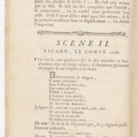 Barbier de Séville, ou la Précaution inutile (Le), comédie en quatre actes, par M. de Beaumarchais, représentée sur le théâtre de la Comédie Française le 23 février 1775 (avec une Lettre modérée sur la chute et la critique du Barbier de Séville)