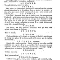 Barbier de Séville, ou la Précaution inutile (Le), comédie en quatre actes, par M. de Beaumarchais, représentée sur le théâtre de la Comédie Française le 23 février 1775 (avec une Lettre modérée sur la chute et la critique du Barbier de Séville)