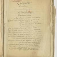 Antique Moderne ou l’Amateur (L’), comédie en un acte et en vers