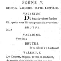 Brutus de M. de Voltaire (Le), avec un Discours sur la tragédie
