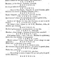 Barbier de Séville, ou la Précaution inutile (Le), comédie en quatre actes, par M. de Beaumarchais, représentée sur le théâtre de la Comédie Française le 23 février 1775 (avec une Lettre modérée sur la chute et la critique du Barbier de Séville)