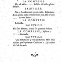 Amants sans le sçavoir (Les), comédie, en trois actes, et en prose, représentée pour la premiere fois par les Comédiens ordinaires du Roi, le 6 juillet 1771, au théâtre du Palais des Tuileries