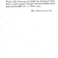 Amazones (Les), tragédie en cinq actes, par madame du Boccage, représentée par les Comédiens ordinaires du Roy, aux mois de juillet et d'août 1749