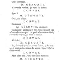 Bourru bienfaisant (Le), comédie en trois actes et en prose, de M. Goldoni, représentée à la cour le 5 novembre 1771, et représentée pour la première fois par les Comédiens français ordinaires du Roi le 4 novembre 1771
