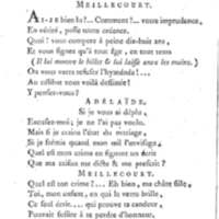 Adélaïde, ou l'Antipathie pour l'amour, comédie en deux actes, en vers de dix syllabes. Représentée pour la première fois, par les Comédiens franc̜ois, le 10 juillet 1780