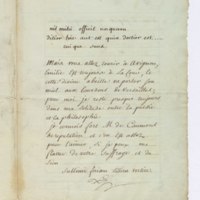 Recueil de lettres de Voltaire, de Mme du Châtelet et de Jean-Jacques Rousseau, préparé en 1782 pour une édition, par un ancien secrétaire de l'abbé de Sade