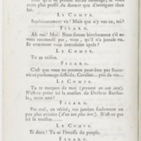 Barbier de Séville, ou la Précaution inutile (Le), comédie en quatre actes ; par M. de Beaumarchais ; représentée & tombée sur le théâtre de la Comédie Françoise aux Tuileries, le 23 de février 1775