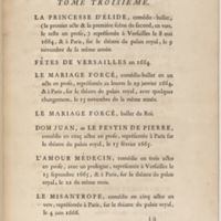 Mémoires sur la vie et les œuvres de Molière (Les)