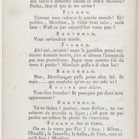 Barbier de Séville, ou la Précaution inutile (Le), comédie en quatre actes ; par M. de Beaumarchais ; représentée & tombée sur le théâtre de la Comédie Françoise aux Tuileries, le 23 de février 1775
