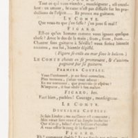 Barbier de Séville, ou la Précaution inutile (Le), comédie en quatre actes, par M. de Beaumarchais, représentée sur le théâtre de la Comédie Française le 23 février 1775 (avec une Lettre modérée sur la chute et la critique du Barbier de Séville)