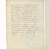 Recueil de lettres de Voltaire, de Mme du Châtelet et de Jean-Jacques Rousseau, préparé en 1782 pour une édition, par un ancien secrétaire de l'abbé de Sade