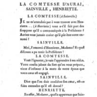 Amants sans le sçavoir (Les), comédie, en trois actes, et en prose, représentée pour la premiere fois par les Comédiens ordinaires du Roi, le 6 juillet 1771, au théâtre du Palais des Tuileries