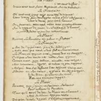 Plaisir (Le), comédie en un acte et en vers libres