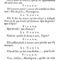 Barbier de Séville, ou la Précaution inutile (Le), comédie en quatre actes, par M. de Beaumarchais, représentée sur le théâtre de la Comédie Française le 23 février 1775 (avec une Lettre modérée sur la chute et la critique du Barbier de Séville)