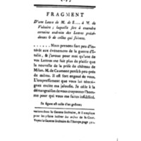 Lettres de M. de Voltaire et de sa célèbre amie [la marquise du Châtelet] ; suivies d'un petit Poëme, d'une lettre de J.-J. Rousseau, & d'un parallèle entre Voltaire et J.-J. Rousseau