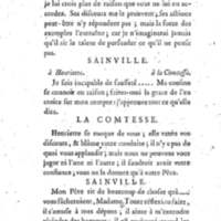 Amants sans le sçavoir (Les), comédie, en trois actes, et en prose, représentée pour la premiere fois par les Comédiens ordinaires du Roi, le 6 juillet 1771, au théâtre du Palais des Tuileries