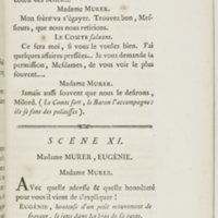 Eugénie, drame en cinq actes en prose, enrichi de figures en taille-douce ; avec un Essai sur le drame sérieux