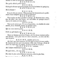 Barbier de Séville, ou la Précaution inutile (Le), comédie en quatre actes, par M. de Beaumarchais, représentée sur le théâtre de la Comédie Française le 23 février 1775 (avec une Lettre modérée sur la chute et la critique du Barbier de Séville)